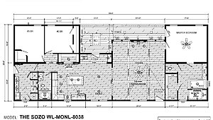 Mossy Oak Nativ Living Series / The Sozo WL-MONL-8038 Layout 43649